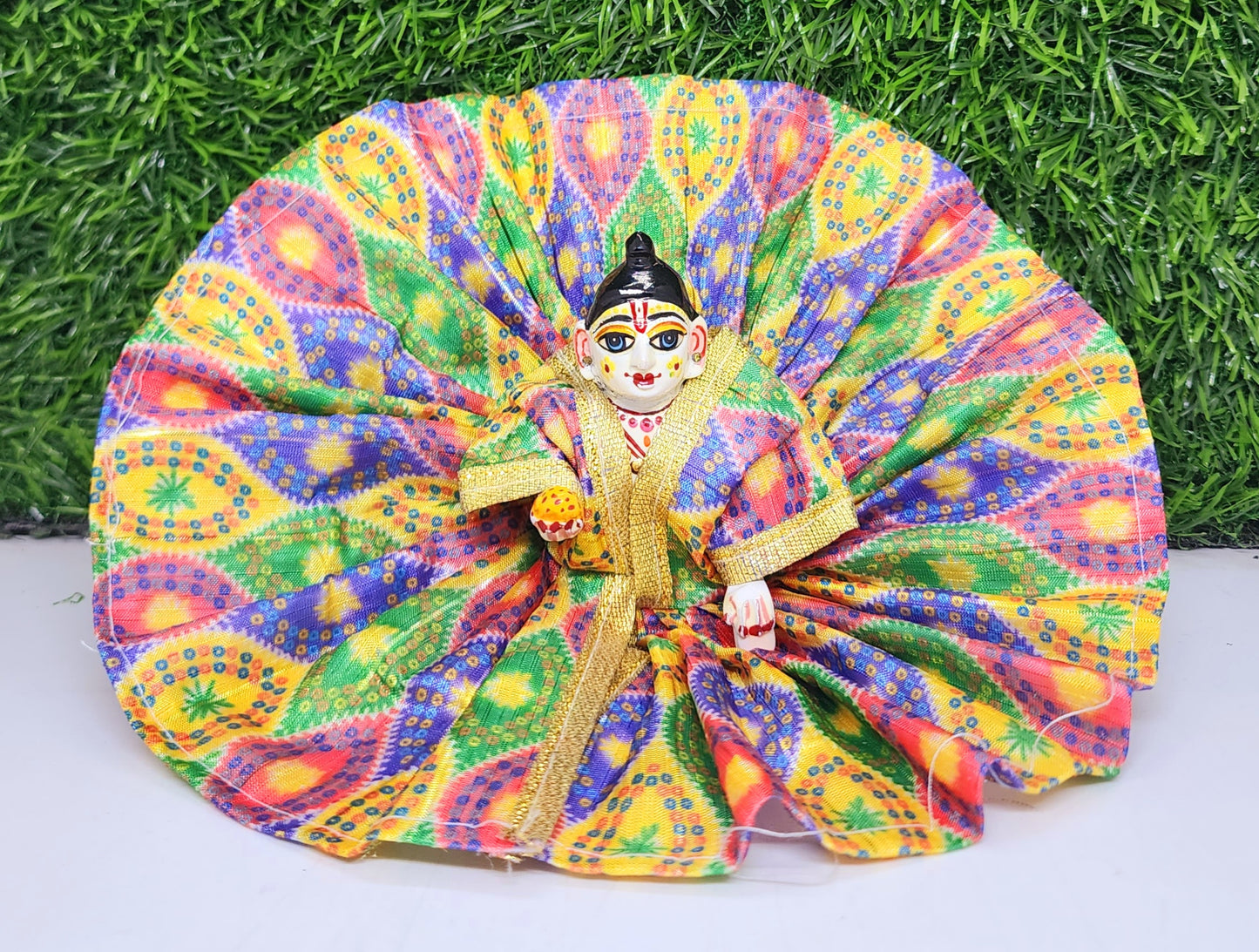 laddu gopal beautiful colourfull design dress