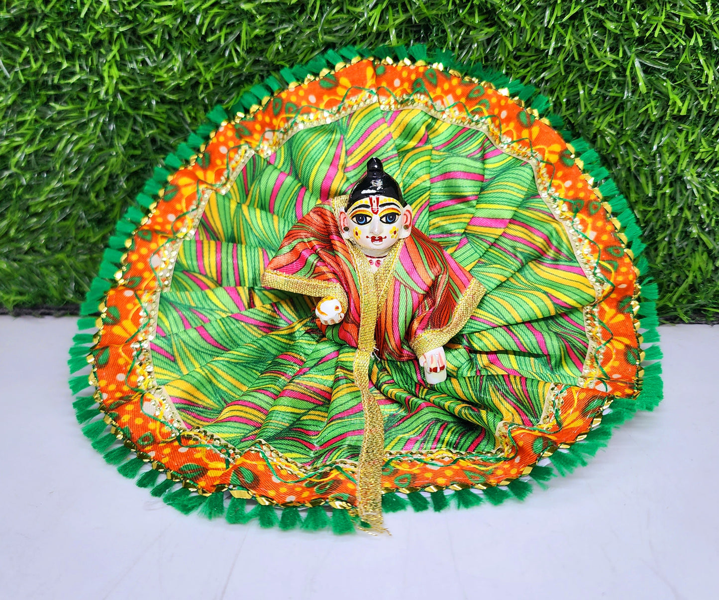 laddu gopal lehriya design fancy dress