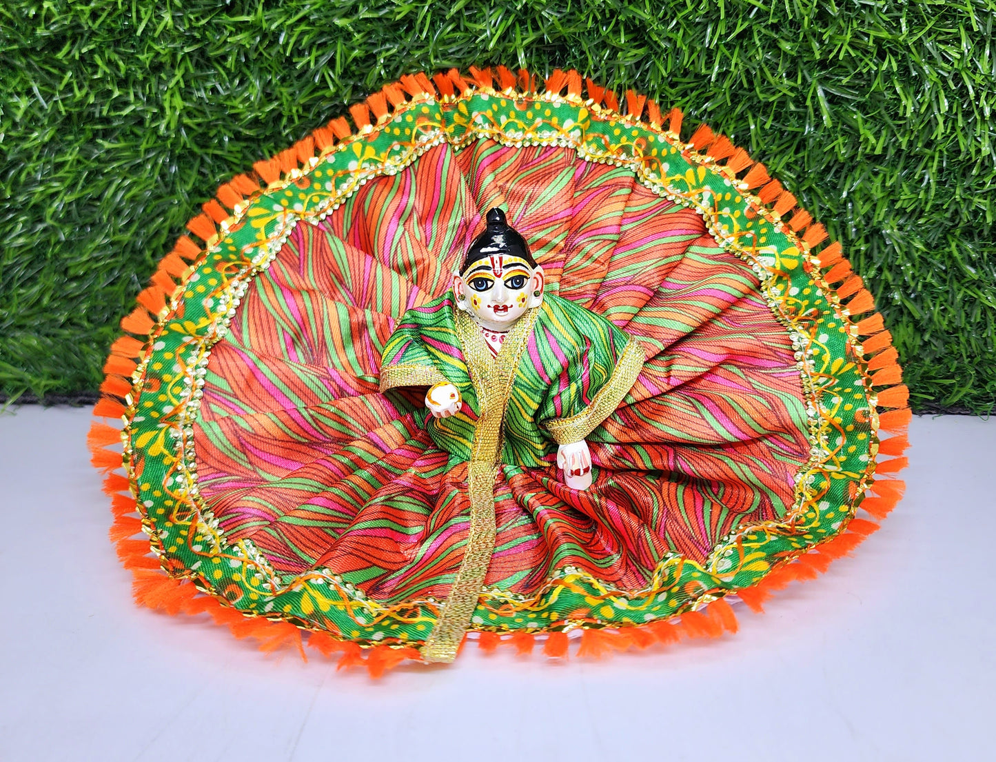 laddu gopal lehriya design fancy dress