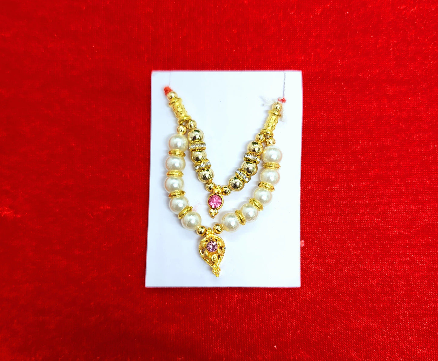 ladoo gopal mala suitable for 2-6no. laddu gopal ji ( MM - 32 )