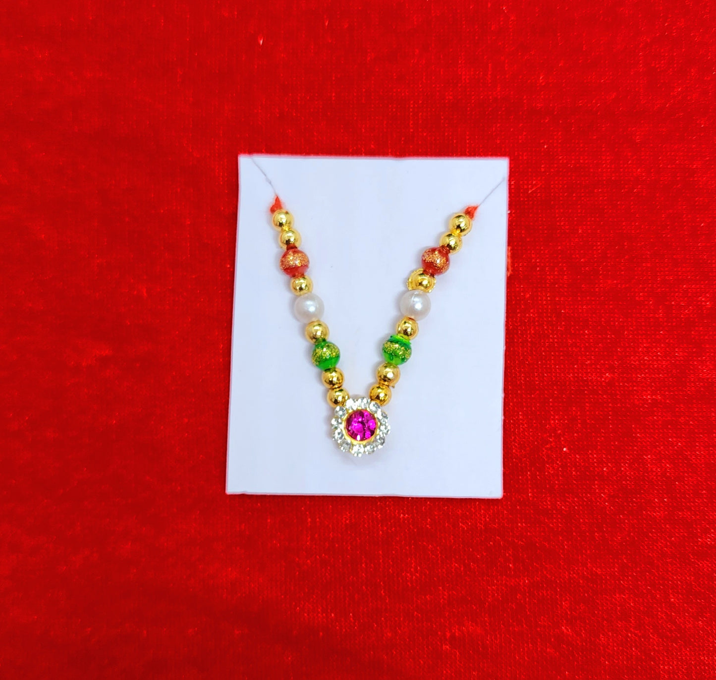 Laddu gopal mala suitable for size 0-6 ( MM- 77)