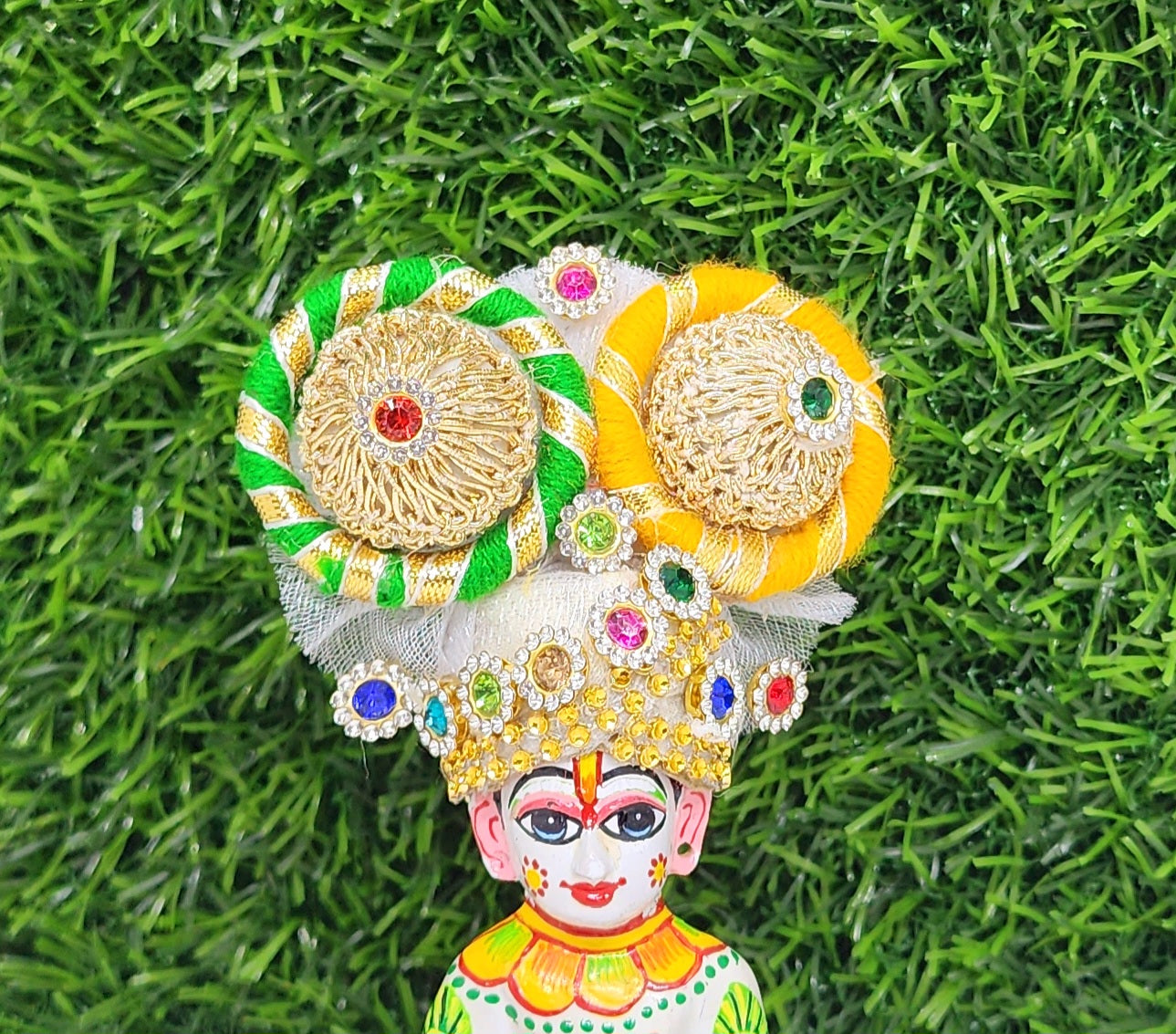 beautiful Heavy Pagdi For Laddu Gopal Ji