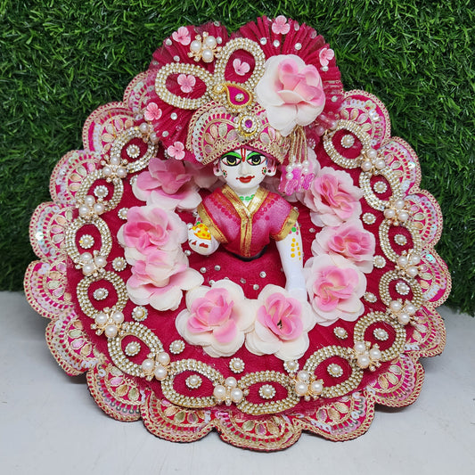 Rani dress for laddu gopal ji