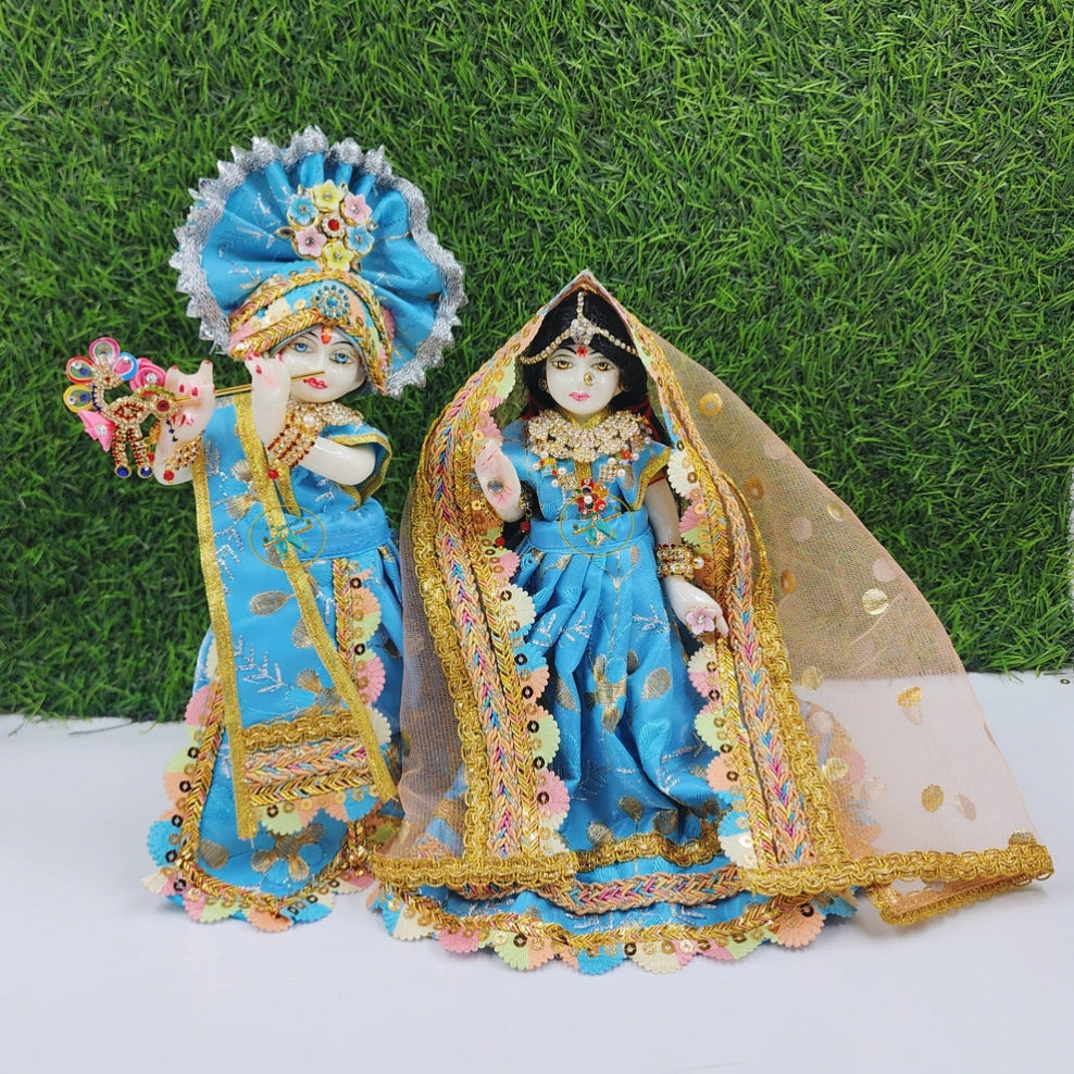 Sky with golden dress for Radha Krishna