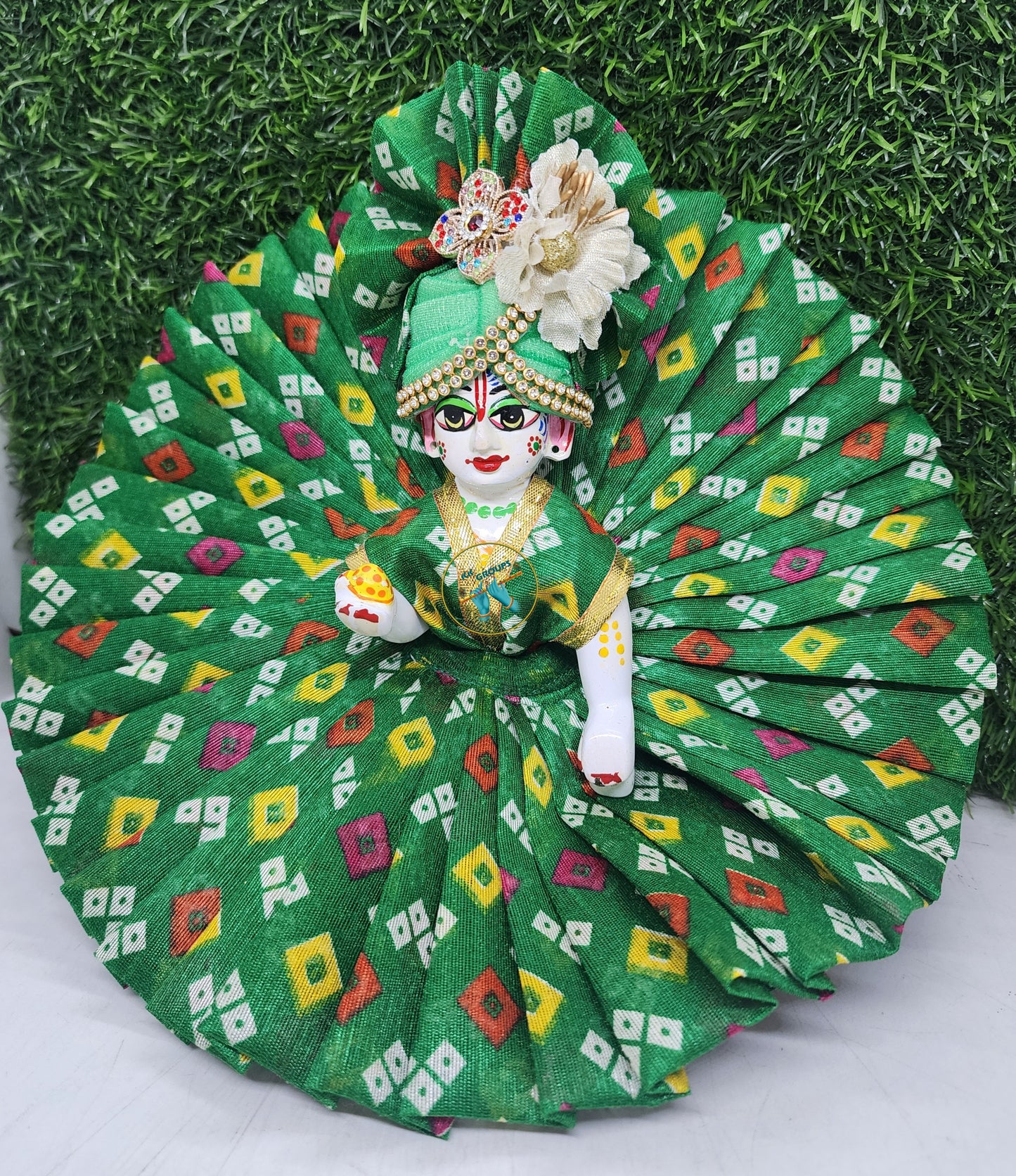 green-premium-summer-dress-for-laddu-gopal-ji