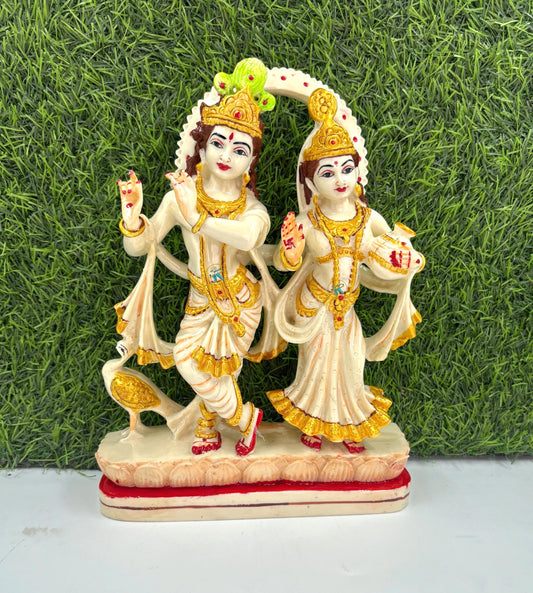 Premium Radha Krishna Idol [Height - 10inch]