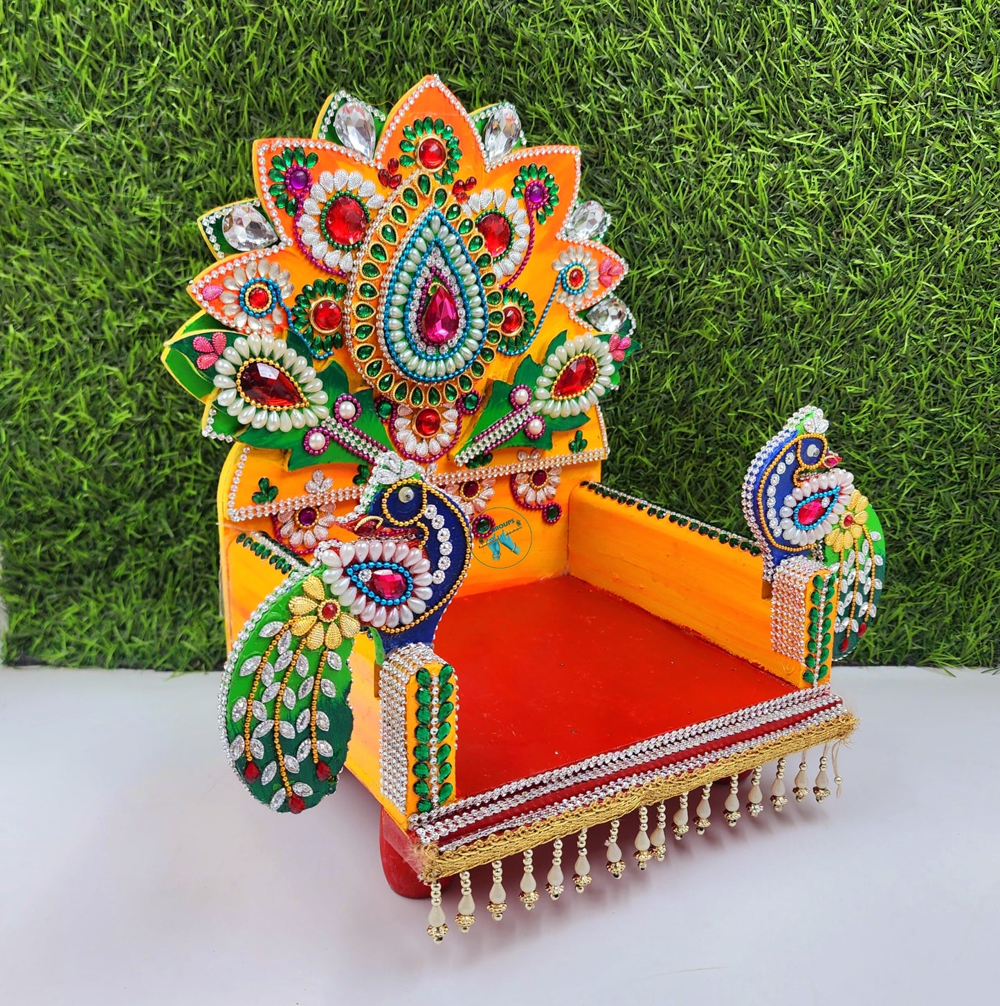 fancy-singhasan-for-laddu-gopal-ji-wooden-material-4