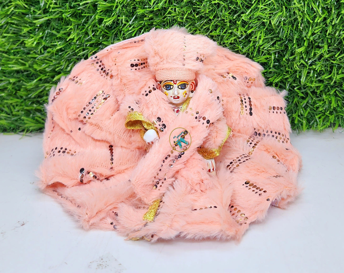 Peach lining Topi Muffler Special Fancy Washable Dress