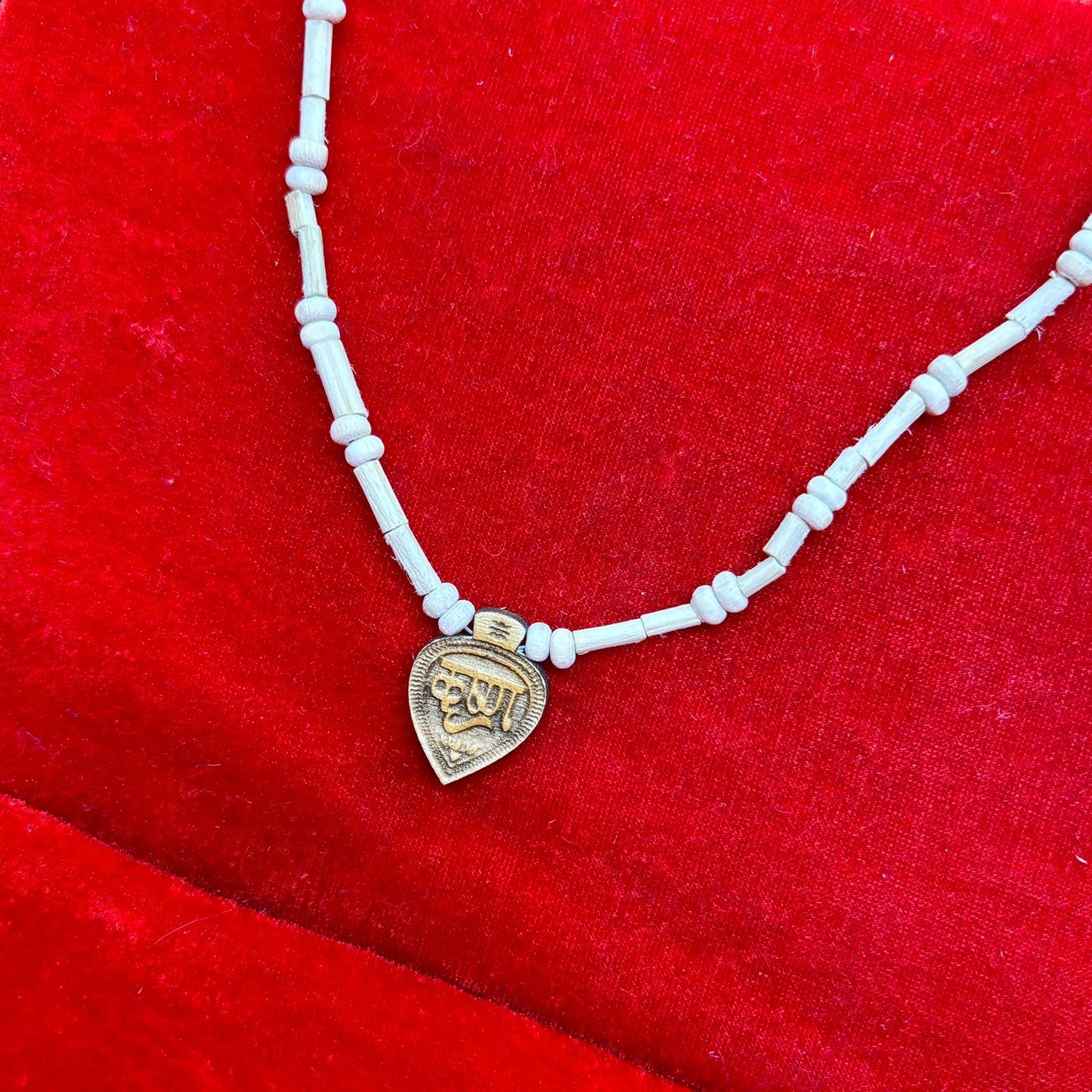 Krishna locket with tulsi kanthi mala for men and women