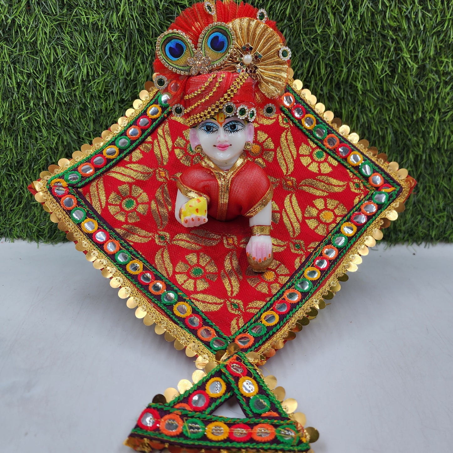 Red Kite Makar sankranti special dress for laddu gopal ji