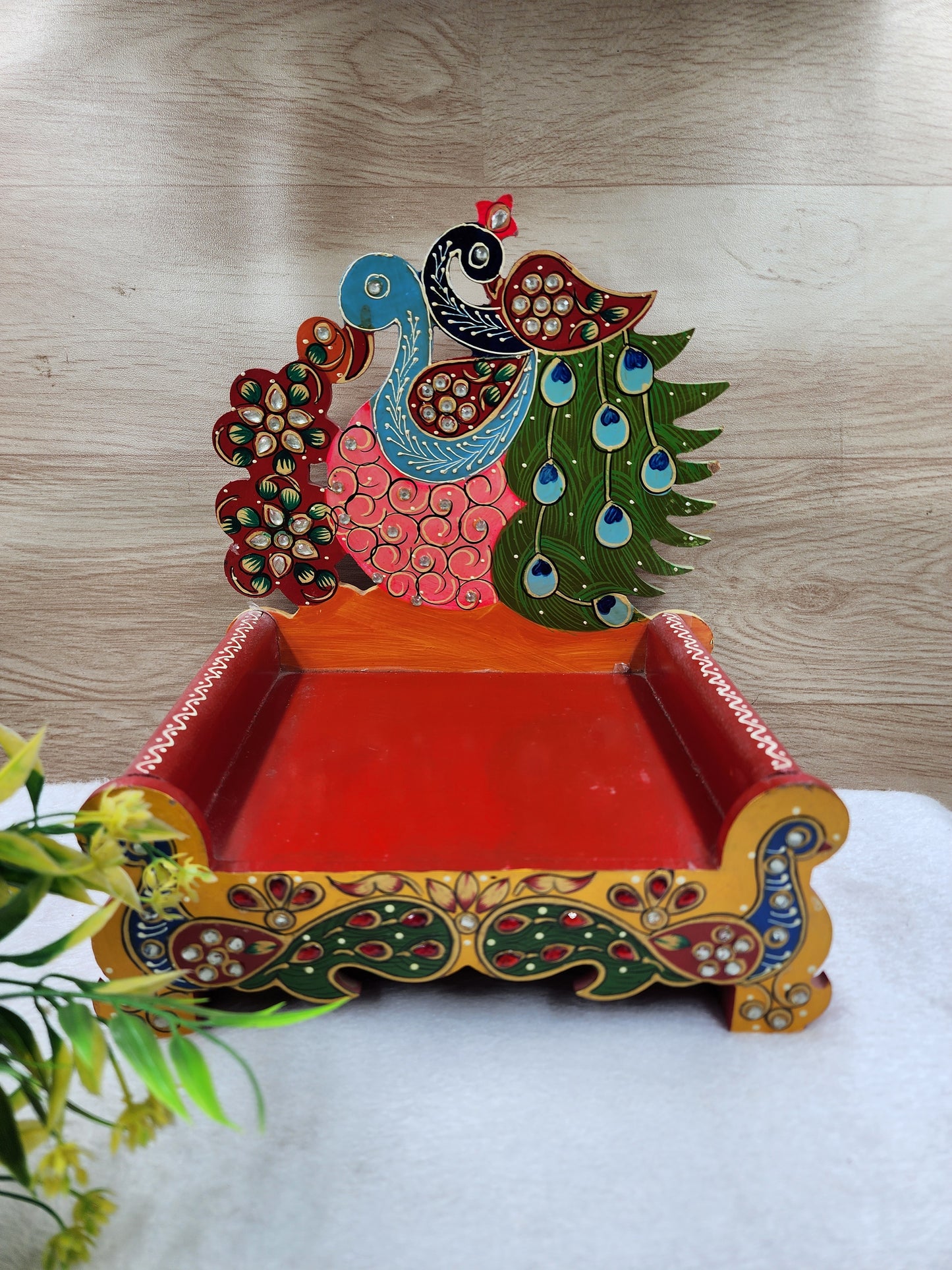 Beautiful fancy singhasan for laddu gopal ji , wooden material