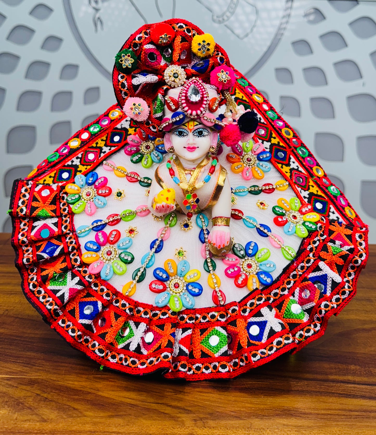 Navratra Special multi dress for laddu gopal ji