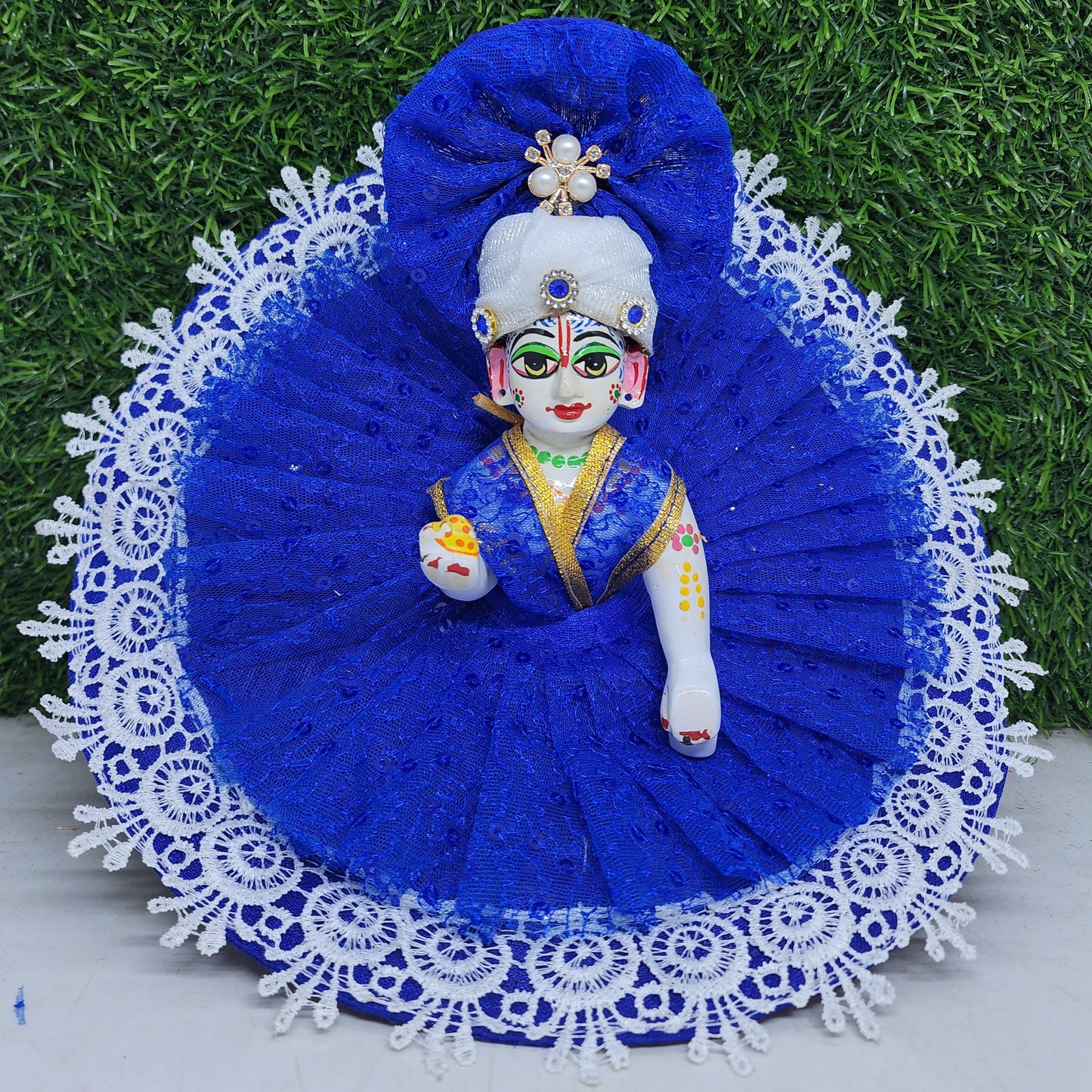 Beautiful net dress for laddu gopal ji