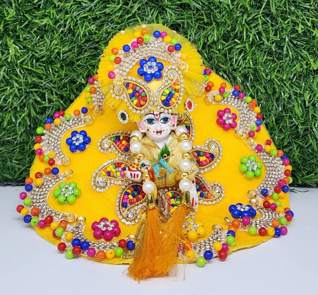 Buy Laddu Gopal Heavy Dress At Best Price In India Kkgroups 7329