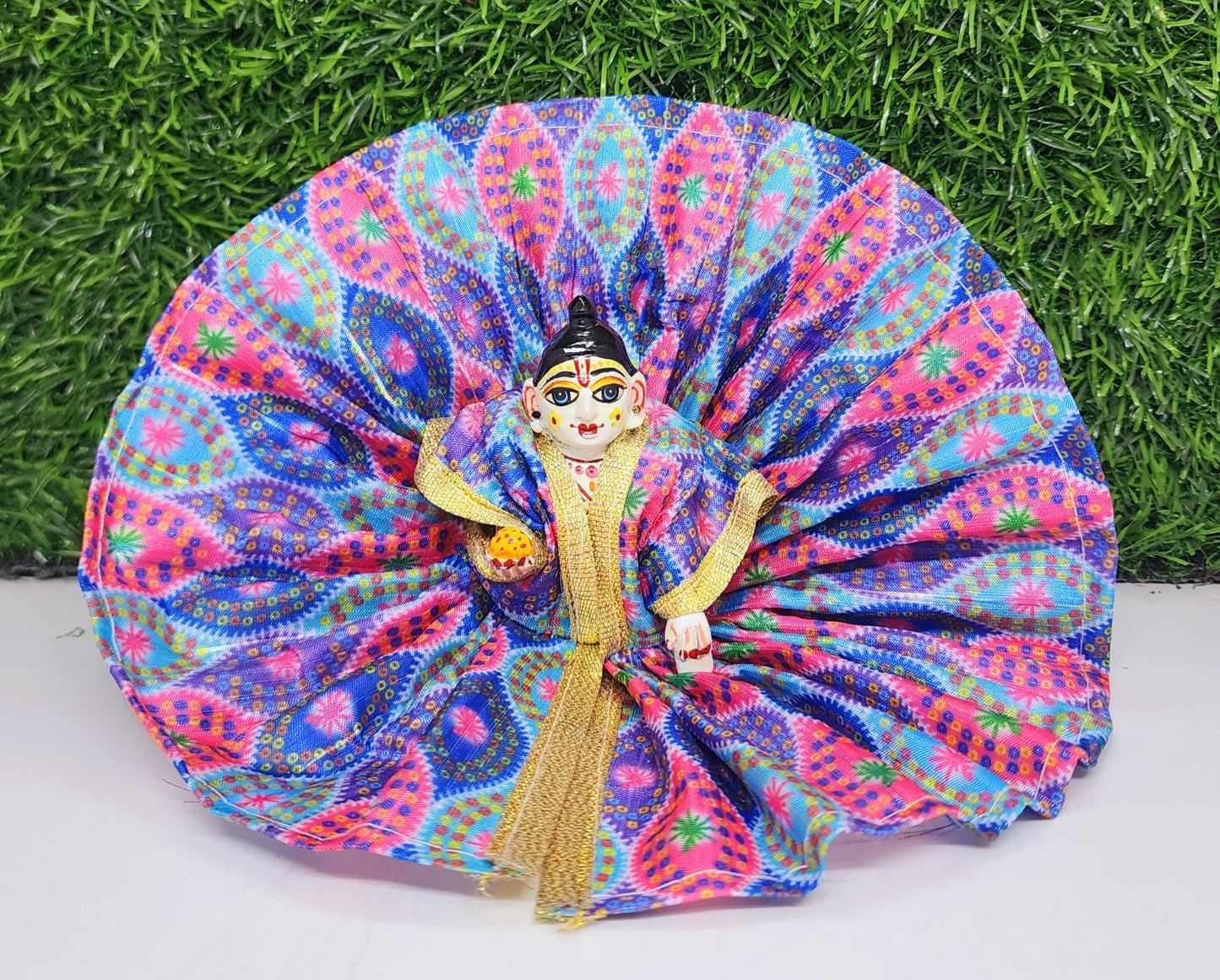 laddu gopal beautiful colourfull design dress