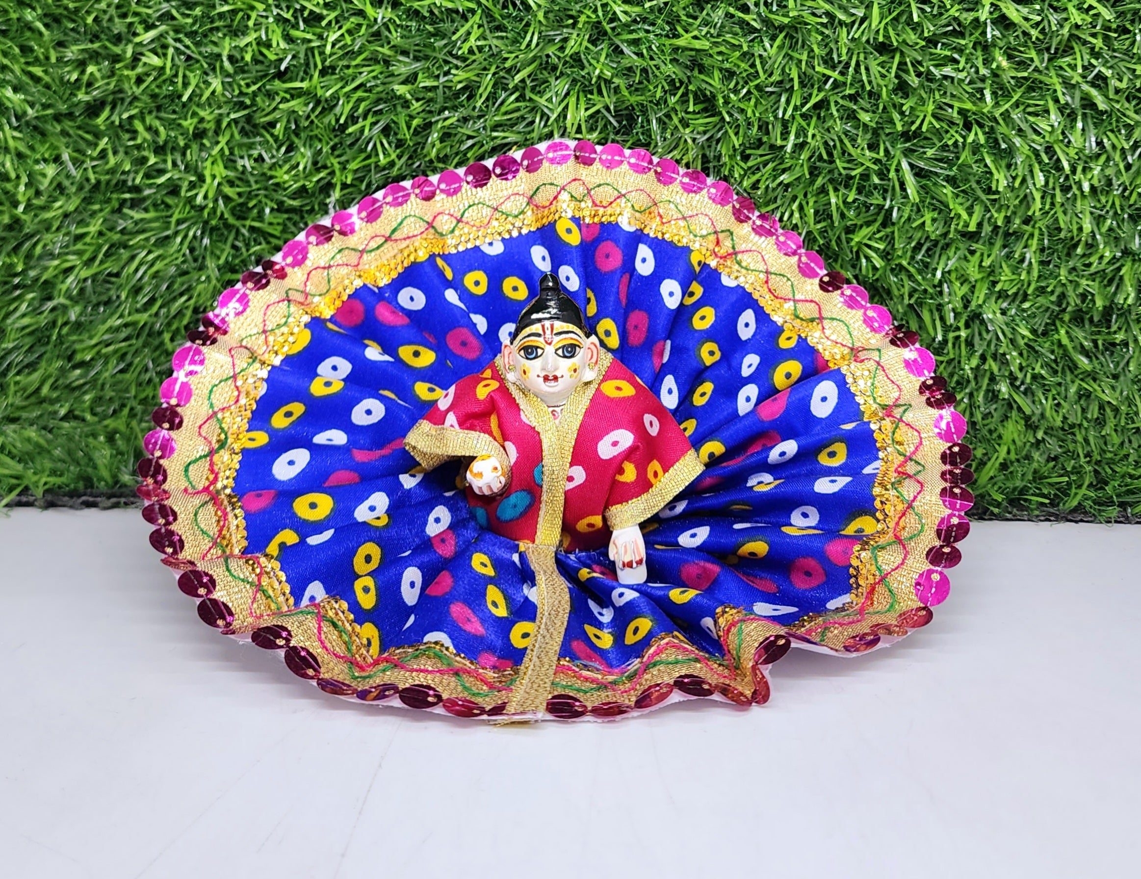 Laddu gopal dress - laddu gopal heavy dress - kanhaji dress - new design  laddugopal dress for summer - YouTube