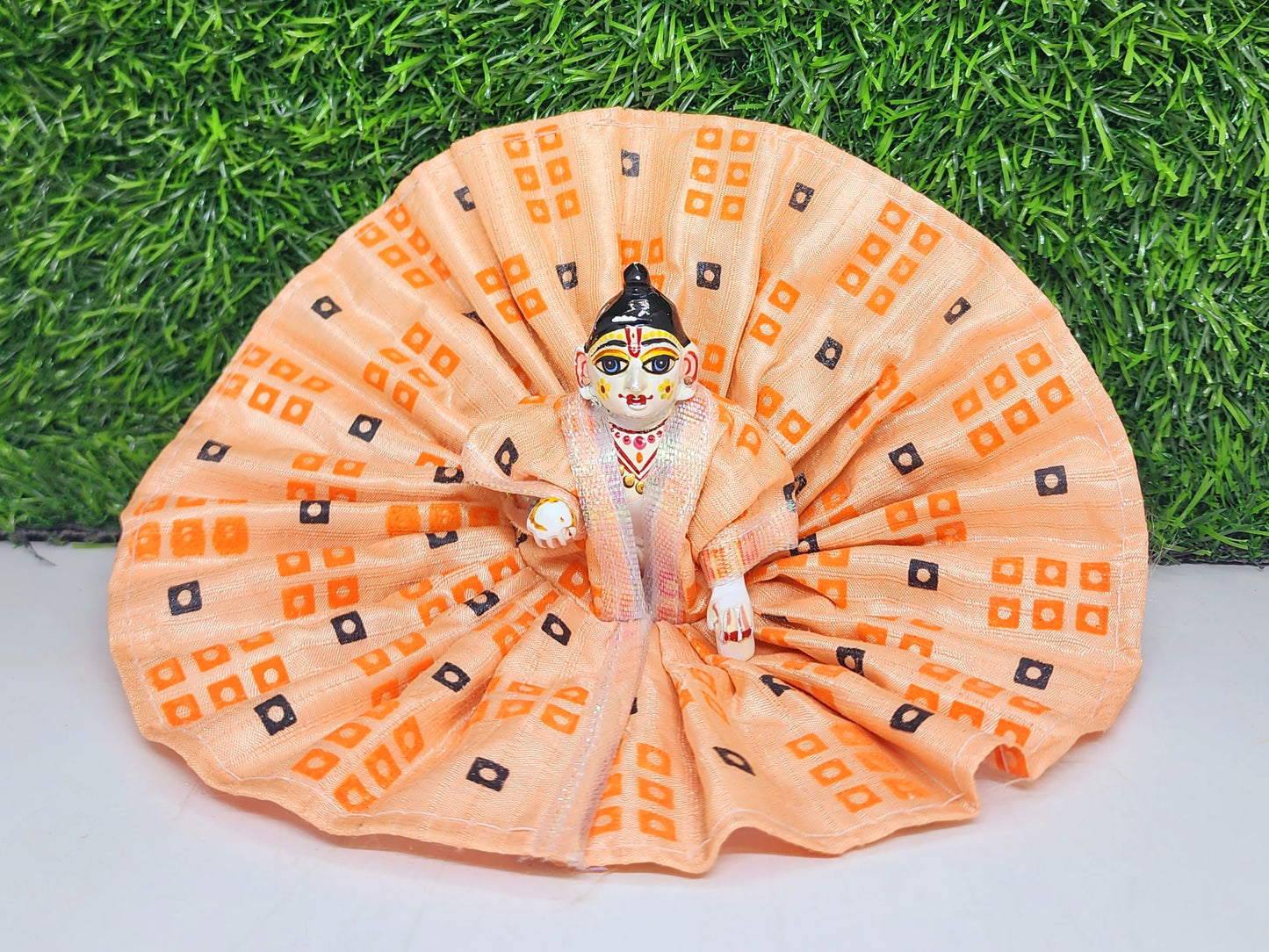 laddu gopal beautifull dabba print fancy dress
