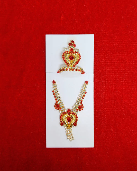 laddu gopal heavy jewellery set (JS - 1)