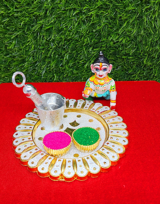 Holi Plate For Laddu Gopal Ji