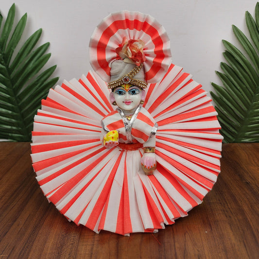 Gajri line Premium Summer Dress for laddu gopal ji