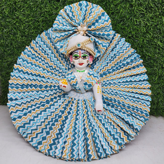 Sky Premium Summer Dress for laddu gopal ji