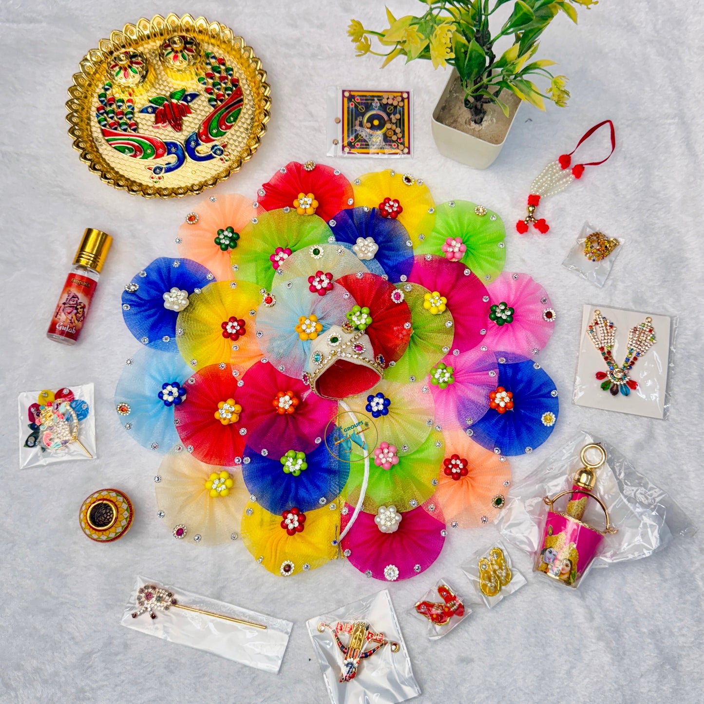 Shri Krishna Holi Combo – Dress, Pichkari & More