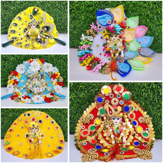 Diwali Special Combo Pack of 5 Heavy dress with pagdi