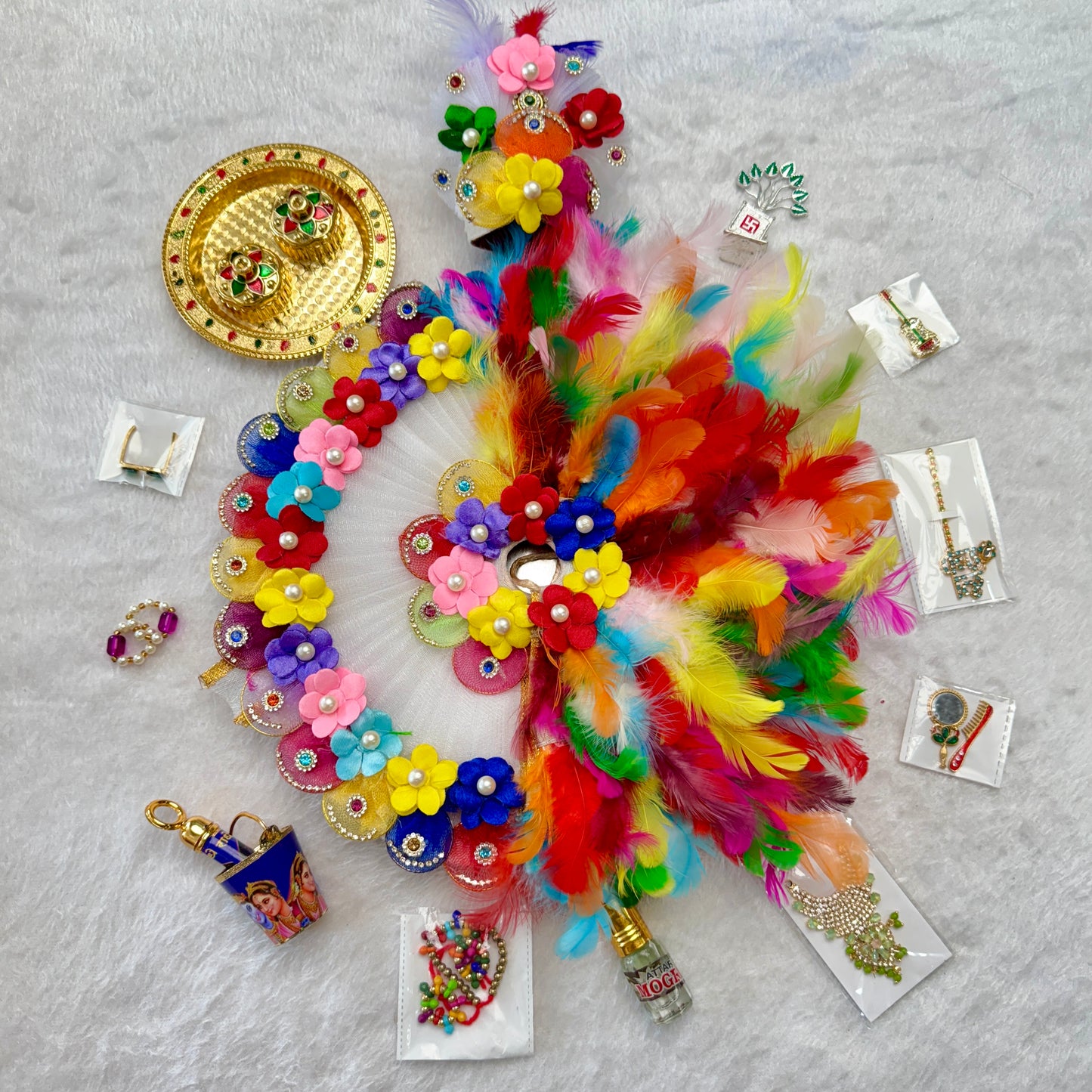 Laddu Gopal Holi Special Set –Krishna’s Rangotsav