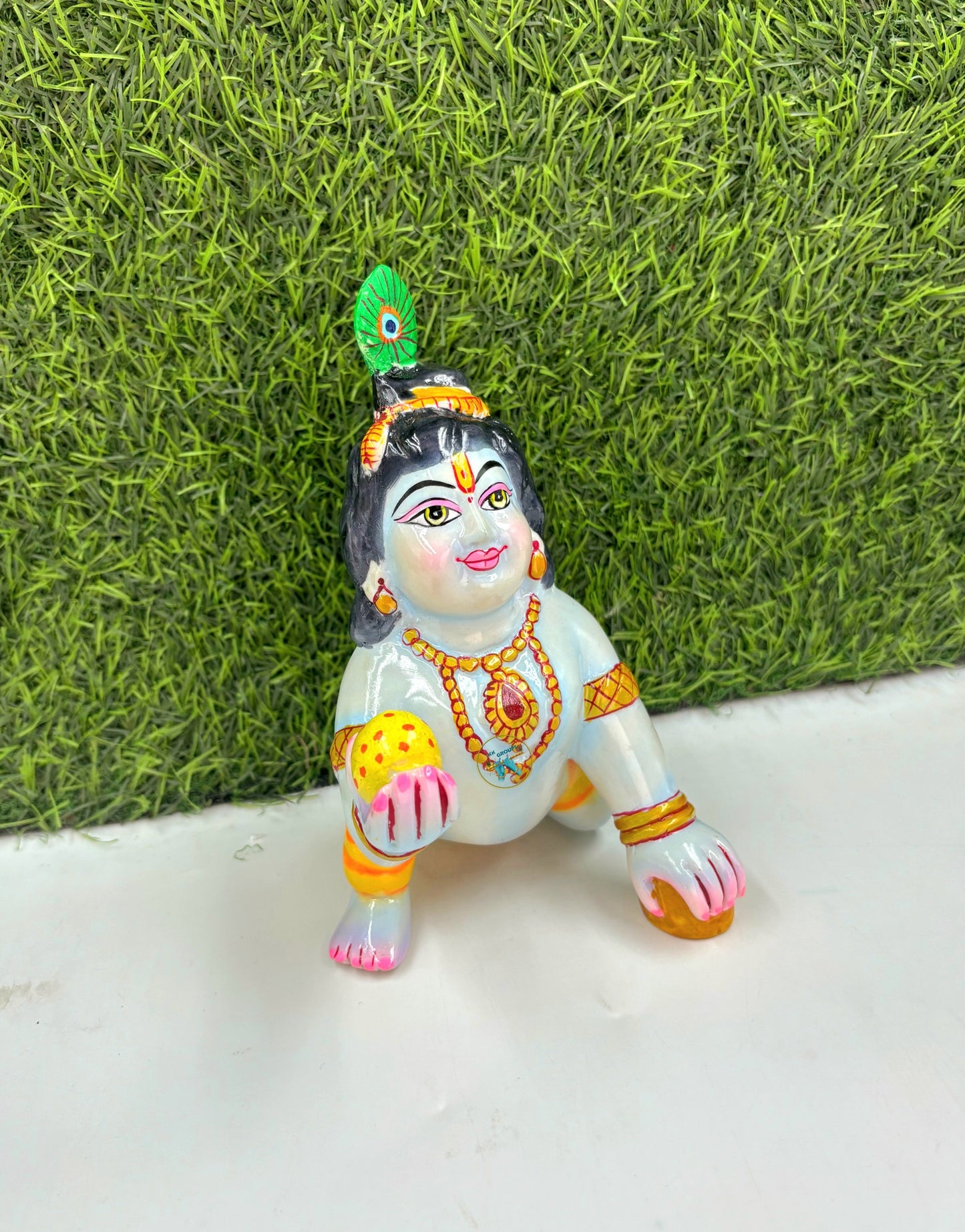 Laddu gopal idol , fibre material , best quality , (size 10 only)