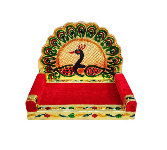 fancy singhasan for laddu gopal ji , wooden material