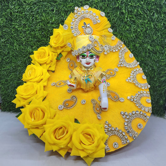 Beautiful Yellow dress for Laddu gopal ji