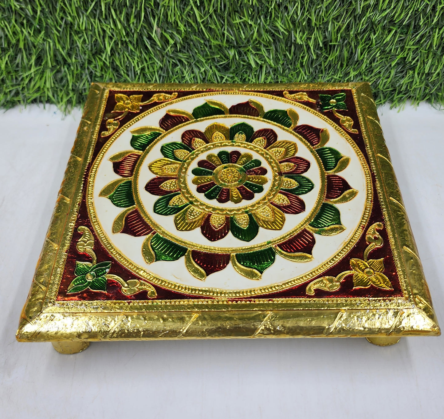 Chowki For laddu gopal ji without idol.