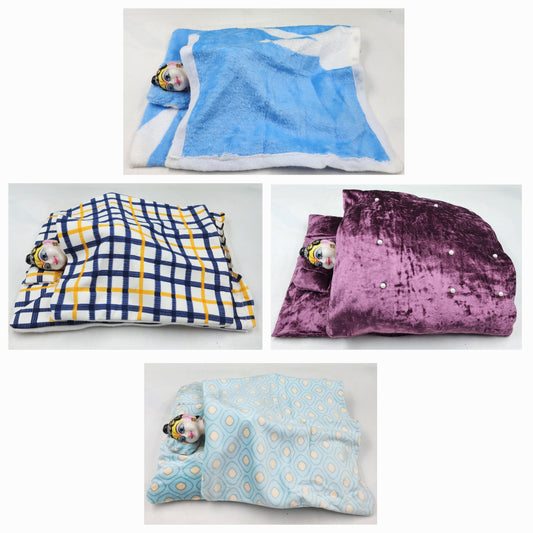 Winter Special bister 4pc combo [ pack of 4 ] Random colour and prints.