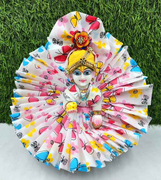 Pink sky Premium Summer Dress for laddu gopal ji