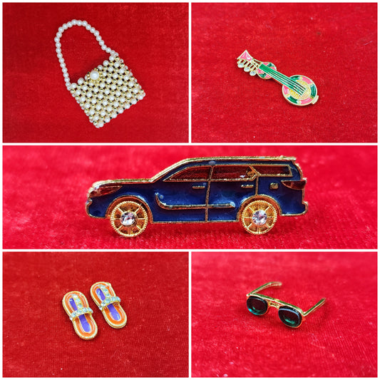 Laddu Gopal Ji Toys and Accessories Combo Pack of 5
