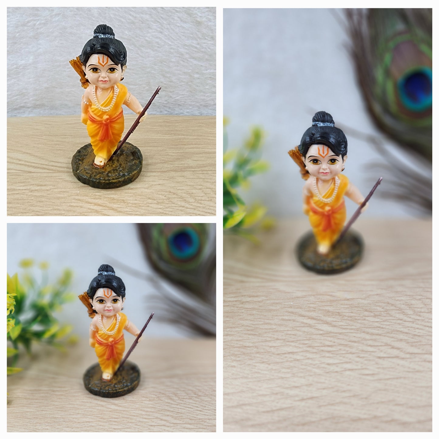 Ram Ji Idol – Perfect for Home Decor and Puja (4 inch) [ pack of 1 ]