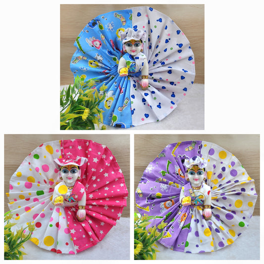 Beautiful Premium summer Special Double shade cotton dress (pack of 3)