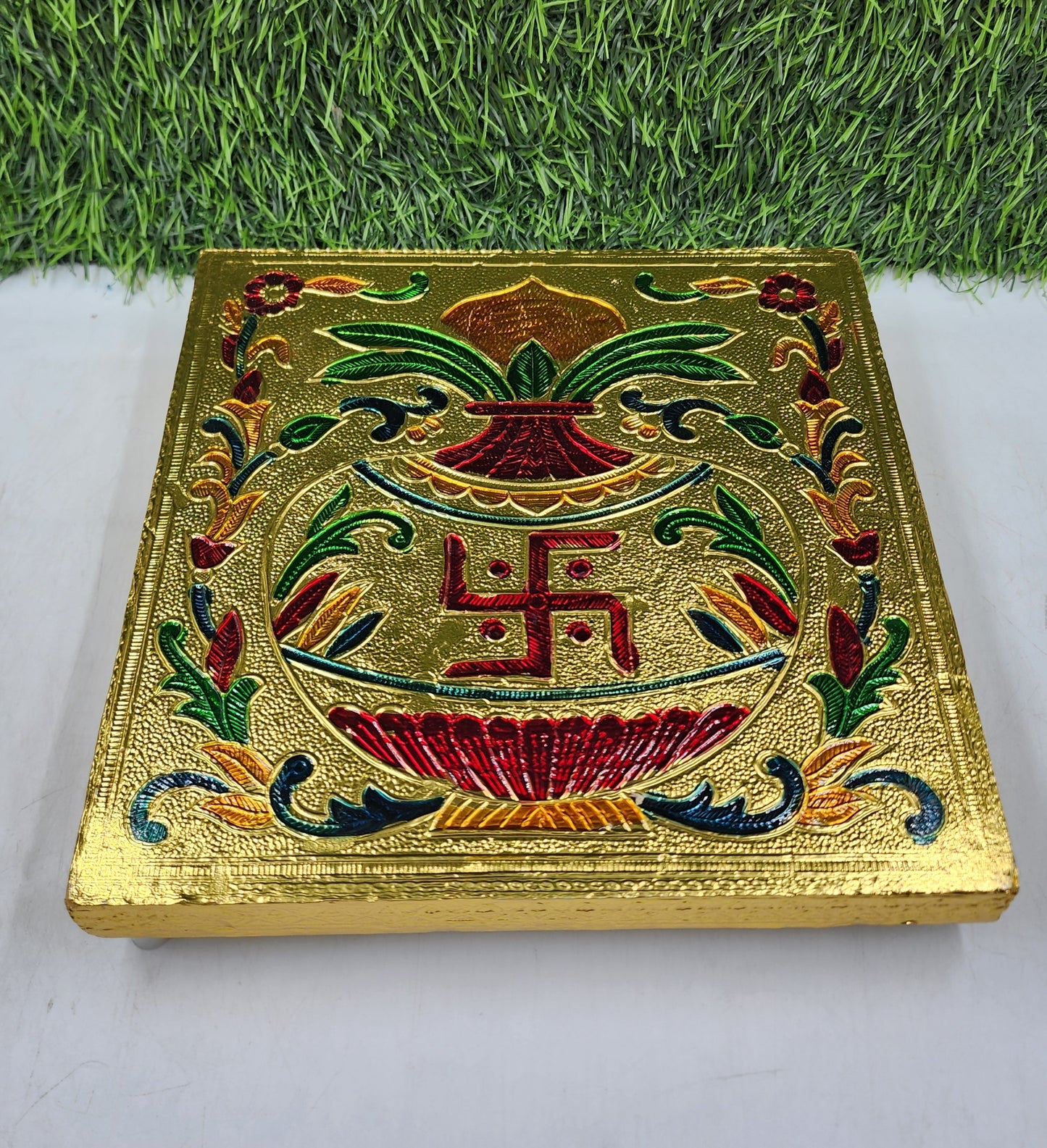 Chowki For laddu gopal ji without idol.