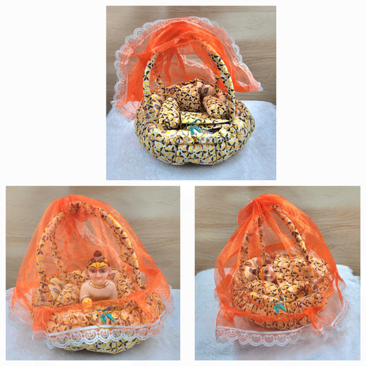 Summer Special machardani with pillow and blanket (pack of 1)