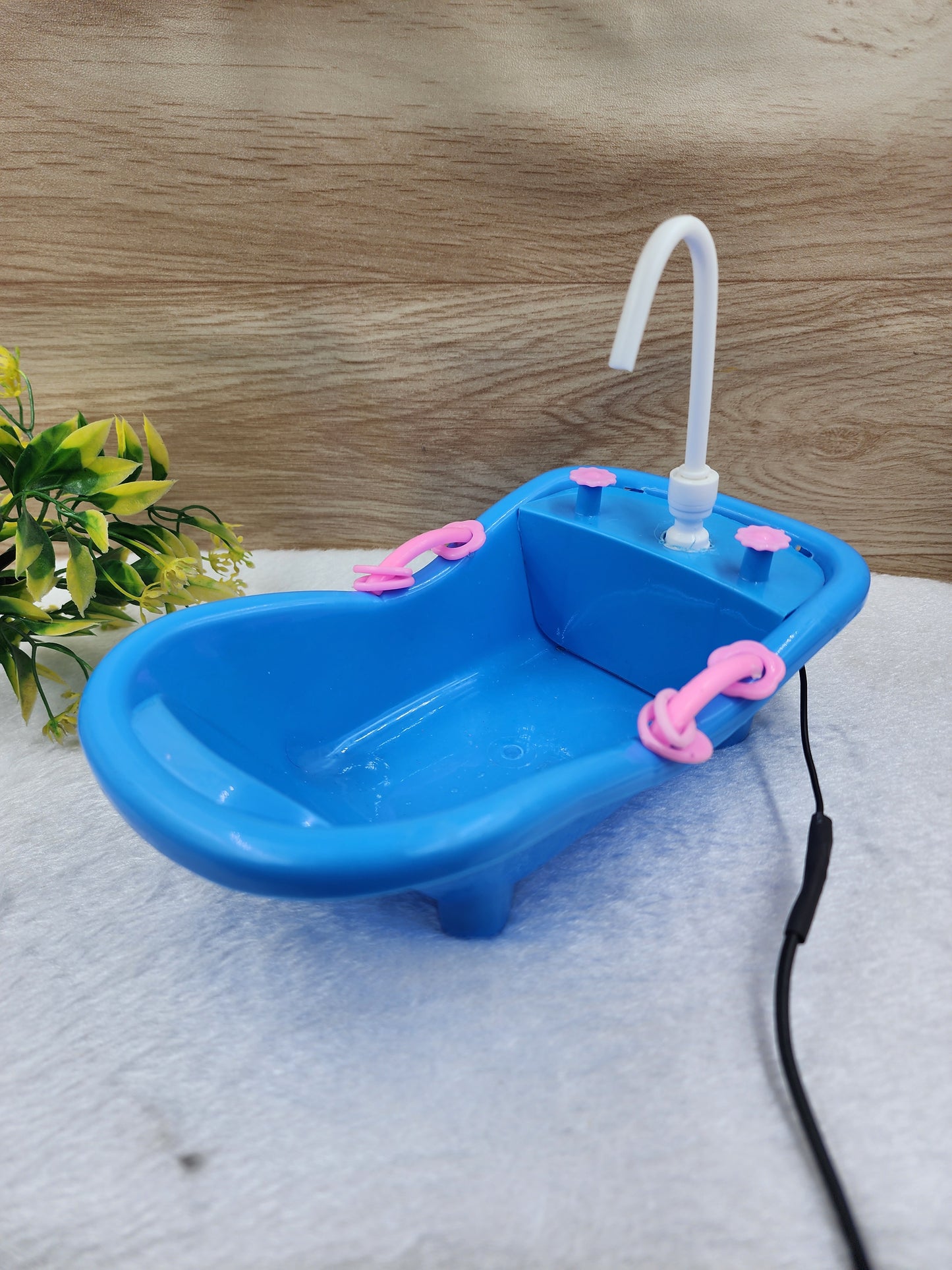 Summer special Premium Bathtub with shower for laddu gopal ji. [ Random colours] pack of 1