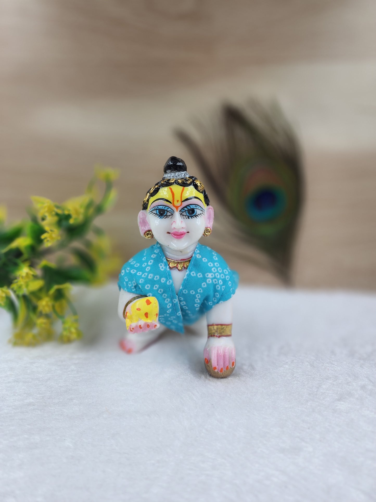 bandhej print dhoti kurta (pack of 4)