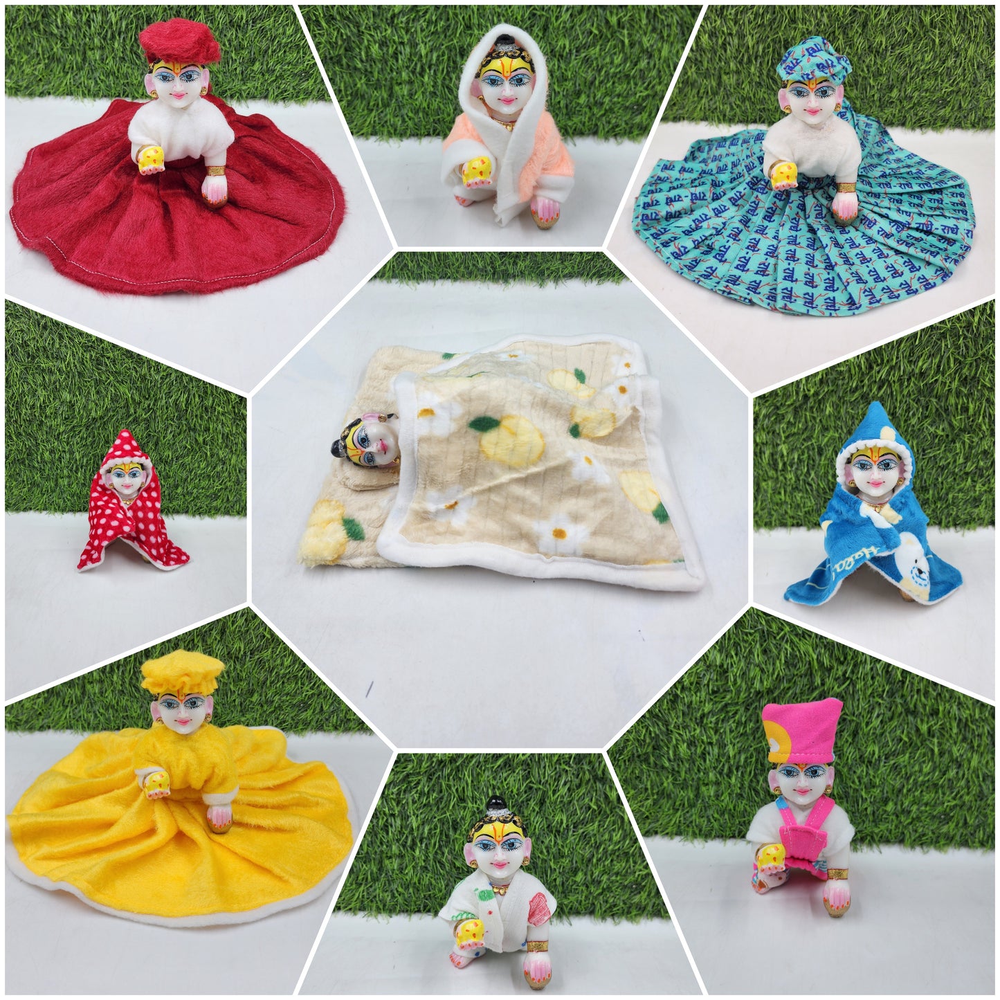 Winter Special Combo Pack of 8+1 Free Dress (Random Color and design) size [ 0-6] .