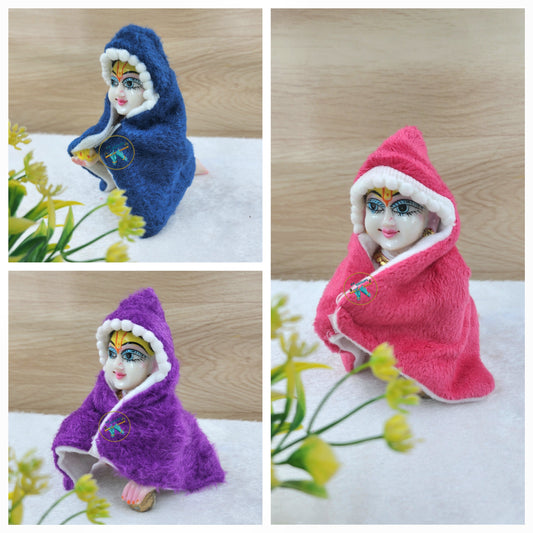 Glacier Winter Ponchu Pack of 3 ( Random color and print )