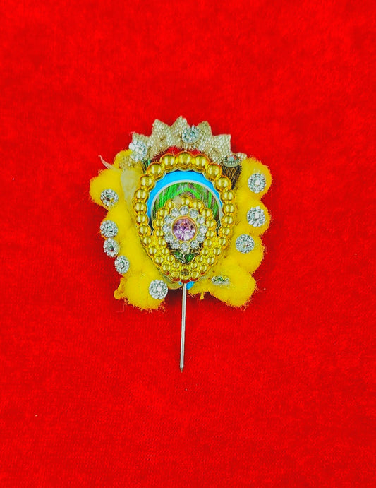 beautiful laddu gopal mor  design kalngi [KG - 7 ] ( random colour )