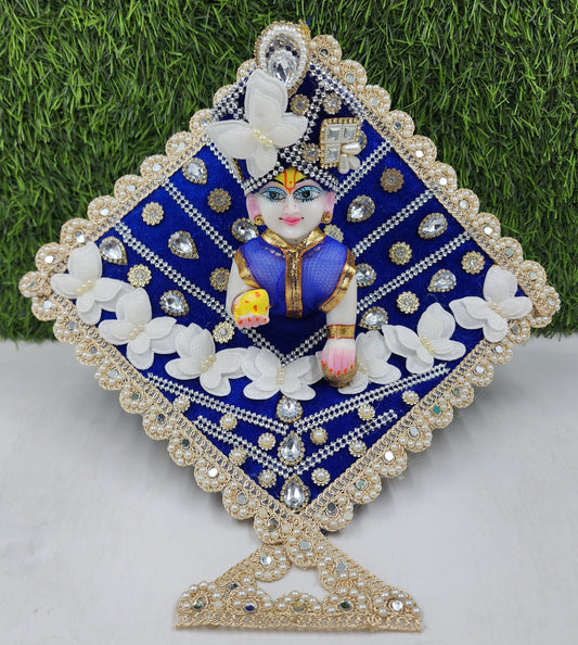 Blue shaneel kite Makar sankranti special dress for laddu gopal ji