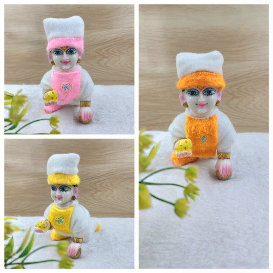 Tie Suit Winter Dress With Cap Pack of 3 {Random Color}