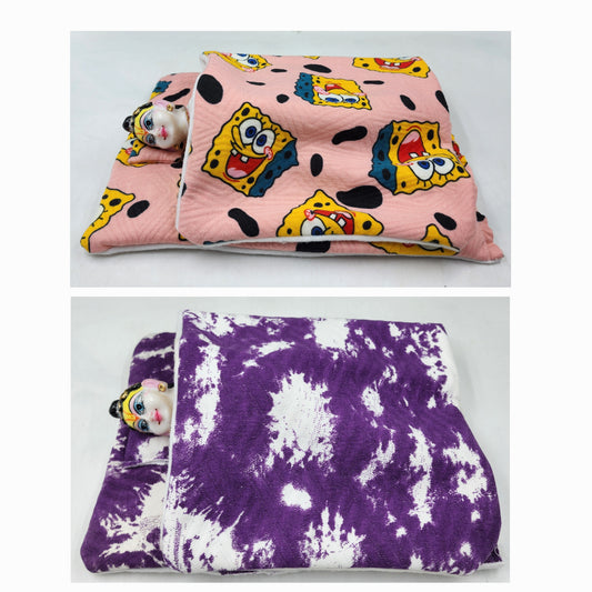 Unique prints winter bister for laddu gopal jii pack of 2 size [ 0-6] random Colors and prints