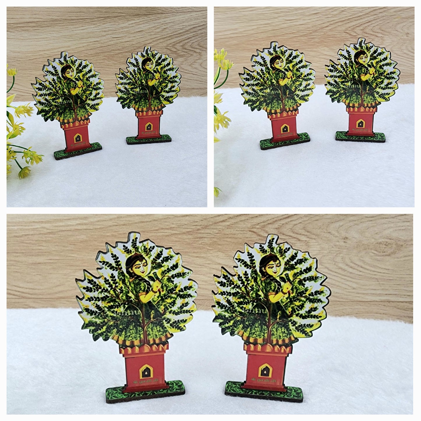 Home decor item [1 pair Tulsi]