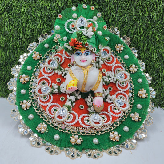 Tricolour Heavy Dress for Laddu Gopal Ji