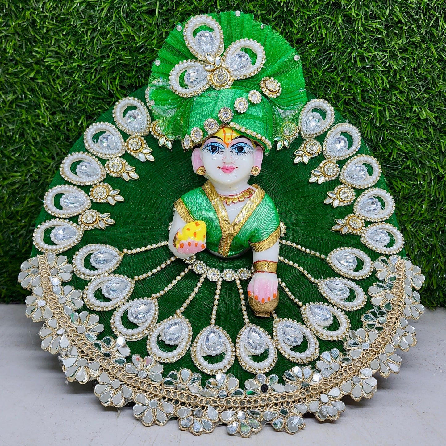 Wedding Special Combo Pack of 4 Heavy Dresses With Pagdi